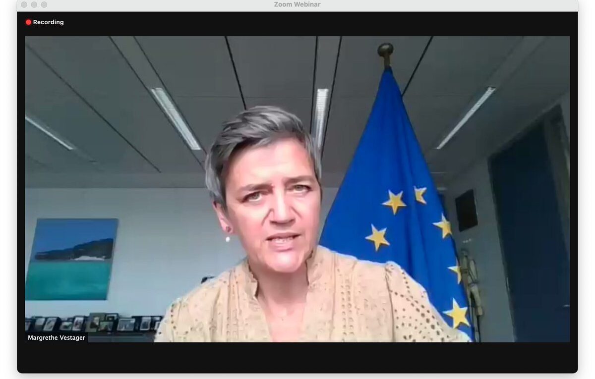 European Commission Executive Vice-President Margrethe Vestager