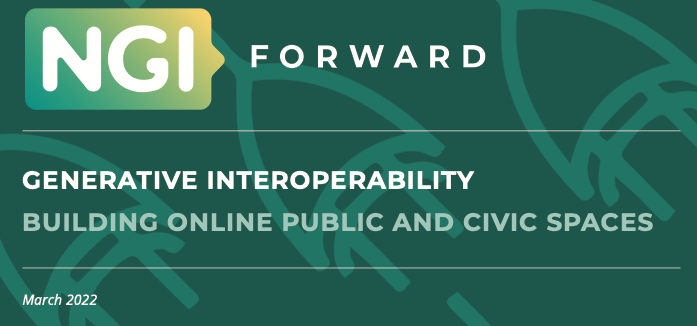 Generative Interoperability: Building Online Public and Civic Spaces